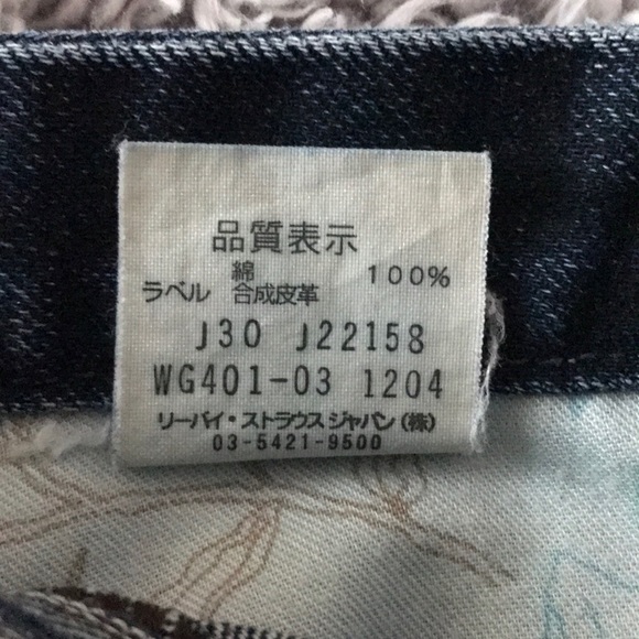 👋🎯Rare Levi’s Gold Label Lady Style Denim Skirt - Picture 9 of 9